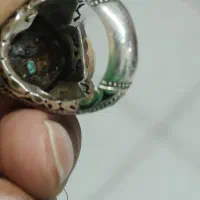 انگشتر فیروزه نیشابور دستساز خاص تک|جواهرات|تهران, هلال احمر|دیوار