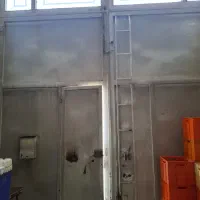 درب گاراژی بزرگ و سنگین و محکم