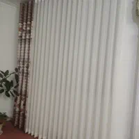 پرده کتان زبرا نونو استفاده نشده