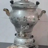 سماور ۸لیتری بدنه استیل ( فروش فوری )