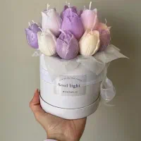 انواع باکس گل شمع|گل مصنوعی|گرمسار, |دیوار