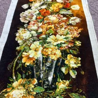 دو عدد تابلو فرش دستبافت چله ابریشم برجسته نفیس|تابلو فرش|تهران, زعفرانیه|دیوار