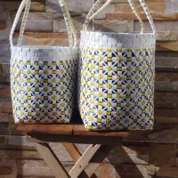 سبد های حصیری و تسمه ای|صنایع دستی و سایر لوازم تزئینی|بیرجند, |دیوار