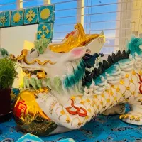 مجسمه اژدها ثروت وارداتی (اصل)