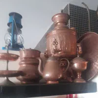 سرویس کامل سماور ذغالی