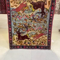 زرونیم اراک نقشه شکار انتیک|فرش|همدان, |دیوار