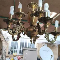 لوستر تمام برنزی