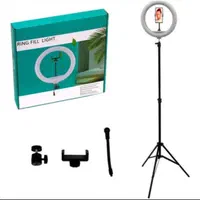 رینگ لایت همراه ۳پایه|دوربین عکاسی و فیلم‌برداری|اهواز, سخیریه|دیوار