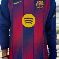 کیت بارسلونا آستین بلند فصل جدید ۲۰۲۵|لباس|اهواز, اهواز|دیوار