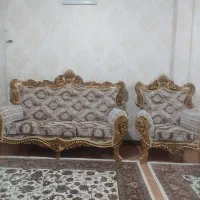 مبل سلطنتی 7نفره|مبلمان خانگی و میز عسلی|ازنا, |دیوار