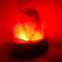 چراغ خواب و آباژور سنگ نمک طبیعی