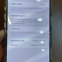 گوشی ایفون 16 pro max  در حد نو