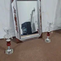 آینه شمعدان زیبا و نو