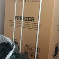 یخچال دو قلو سفید چرمی بلانتون