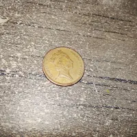 سکه 1 پنی ملکه الیزابت