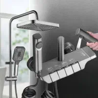 دوش پیانویی کیفیت بالا لوکس صفحه دیجیتال و ساده