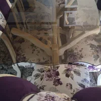 میز ناهارخوری ۶ نفره|میز و صندلی غذاخوری|مرودشت, ثبت احوال|دیوار