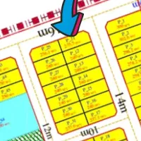 زمین ۲۳۵.۵ مترمربع دو نبش در مورچه خورت