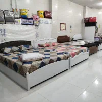 تختخواب دونفره تمام ام دی اف فقط 8 میلیون تومان|تخت و سرویس خواب|گرگان, |دیوار