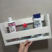 کتابخانه یا شلف حمام یا آشپز