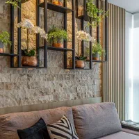 استند گل|گل و گیاه طبیعی|پیر بکران, |دیوار