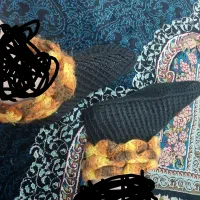 شنل و رو لباسی دست باف.و جوراب دستباف|لباس|دزفول, |دیوار