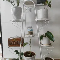 استندفلزی گلدان