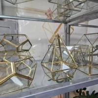 فروش انواع لوازم تزئینی شیشه و برنج