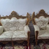 مبل سلطنتی۷ نفره|مبلمان خانگی و میز عسلی|ازنا, |دیوار