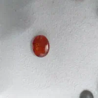 یک عدد نگین عقیق سرخ خراسان (سیرجان هستم)