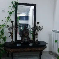 ایینه و شمعدان