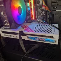 گرافیک ۳ فن گیمینگ RTX 4060 rgb|قطعات و لوازم جانبی رایانه|شیراز, شهرک مطهری|دیوار