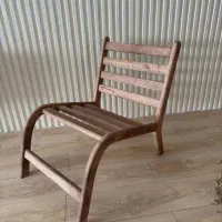 ۲عدد صندلی چوبی دکوراتیو نو