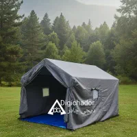 چادر عشایری اسکلتی ۲ در ۳ پارچه نانو آب گریز