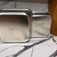 تعدادی آبکش و لگن استیل|آب‌چکان و نظم‌دهنده ظروف|شهریار, شهرک عباس پور|دیوار