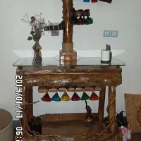 بار چوبی تزئینی