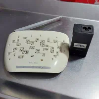 مودم وایرلس روتر+ADSL2 و اداپتور شبکه یوبیکیوتیPoE