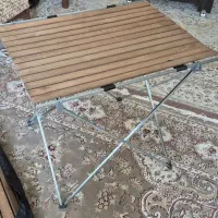 میز کمپینگ چوبی جمع شو تاشو