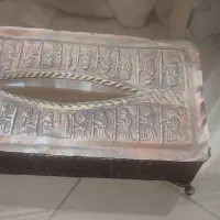 جا دستمال کاغذی مسی