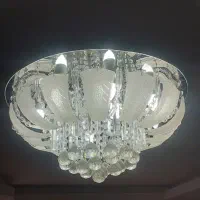 لوستر LED ریموت دار چند حالته