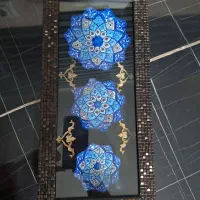 تعدادی ظروف تزئینی|صنایع دستی و سایر لوازم تزئینی|اصفهان, شفق|دیوار