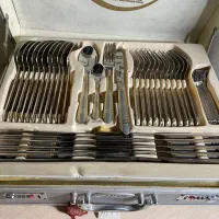 سرویس قاشق چنگال ۱۲۸ پارچه استیل سامسونتی|ظروف سرو و پذیرایی|اصفهان, برازنده|دیوار