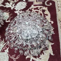 دو عدد لوستر سقفی|لوستر و چراغ آویز|گرگان, |دیوار