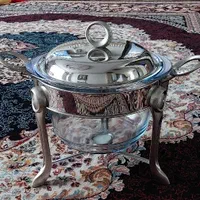 سوفله خوری دوقلو و سوفله سوپ خوری|ظروف سرو و پذیرایی|برخوار, |دیوار