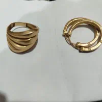 طلا انگشتر و گوشواره