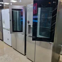 یخچال ساید الجی درب شیشه ۳درب