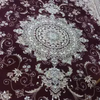 دوعدد فرش زرشکی جفت در حد نو|فرش|چناران, |دیوار