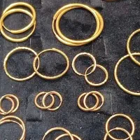 گوشواره حلقه ای طلا کودک و دخترانه