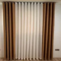 پرده مخمل طلاکوب قـیمـت مناسب|پرده، رانر، رومیزی|اصفهان, شاهزید|دیوار