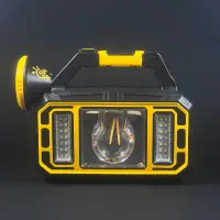 چراغ قوه اضطراری دارای پنل خورشیدی